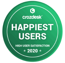 Happiest Users Award - Crozdesk Happiest Users Award - Crozdesk