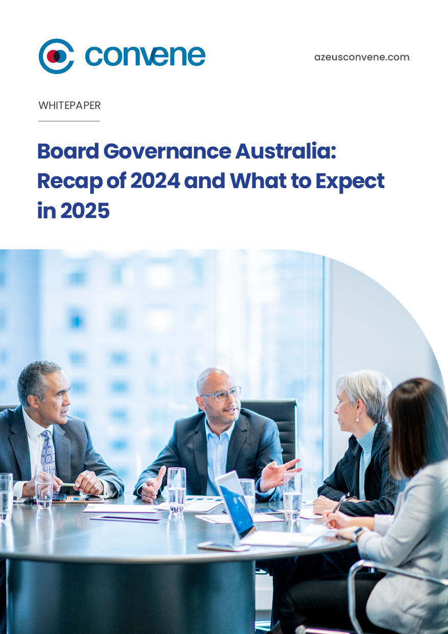 Board Governance Australia: Recap of 2024 and What to Expect in 2025 Board Governance Australia: Recap of 2024 and What to Expect in 2025