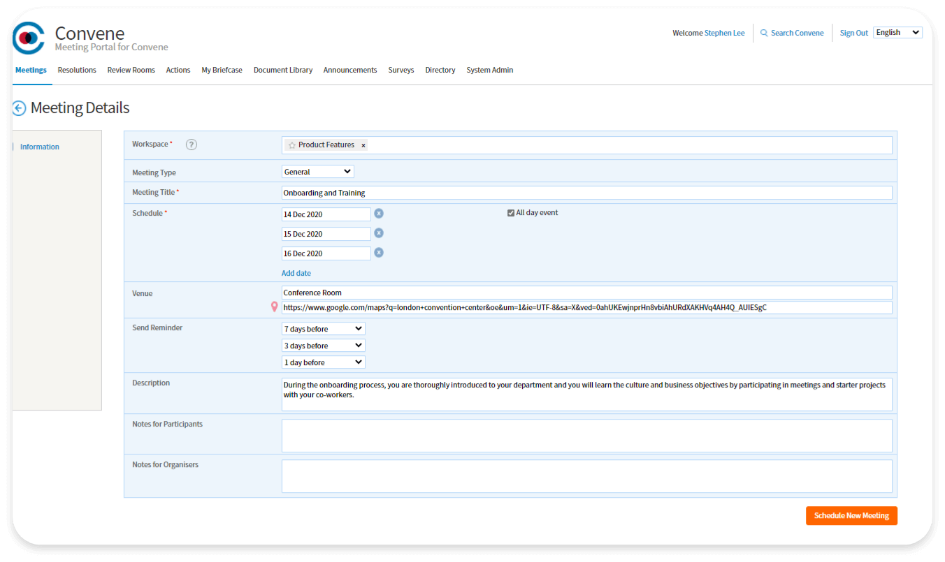 管理會議 管理會議
