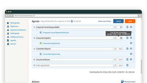 Agenda Creation Easy Agenda Creation Easy