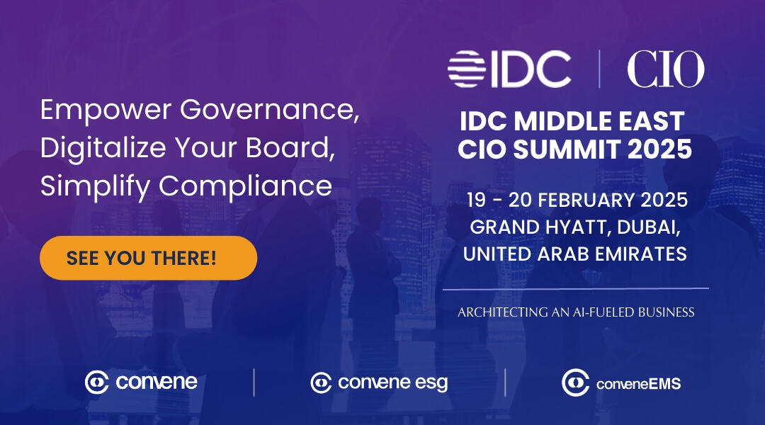 Convene Joins IDC Middle East CIO Summit 2025 to Shape the Future of Enterprise Technology Convene Joins IDC Middle East CIO Summit 2025 to Shape the Future of Enterprise Technology