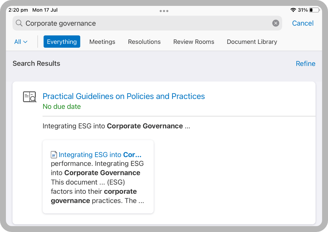 Search Files on Convene Search Files on Convene