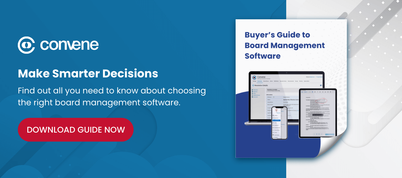 Buyer’s Guide to Board Management Software