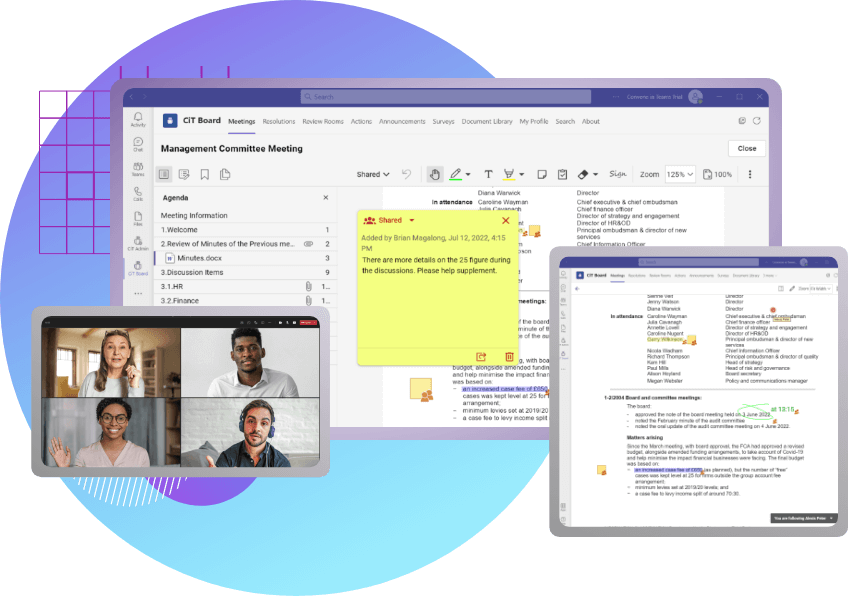 Convene in Teams Convene in Teams