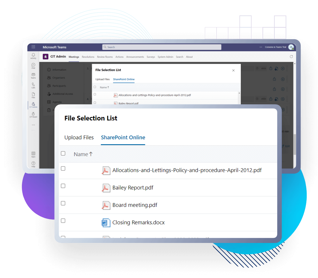 Complete Record of Meetings Complete Record of Meetings
