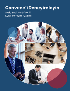 Convene Yönetim Kurulu Portalı Broşürü Convene Yönetim Kurulu Portalı Broşürü
