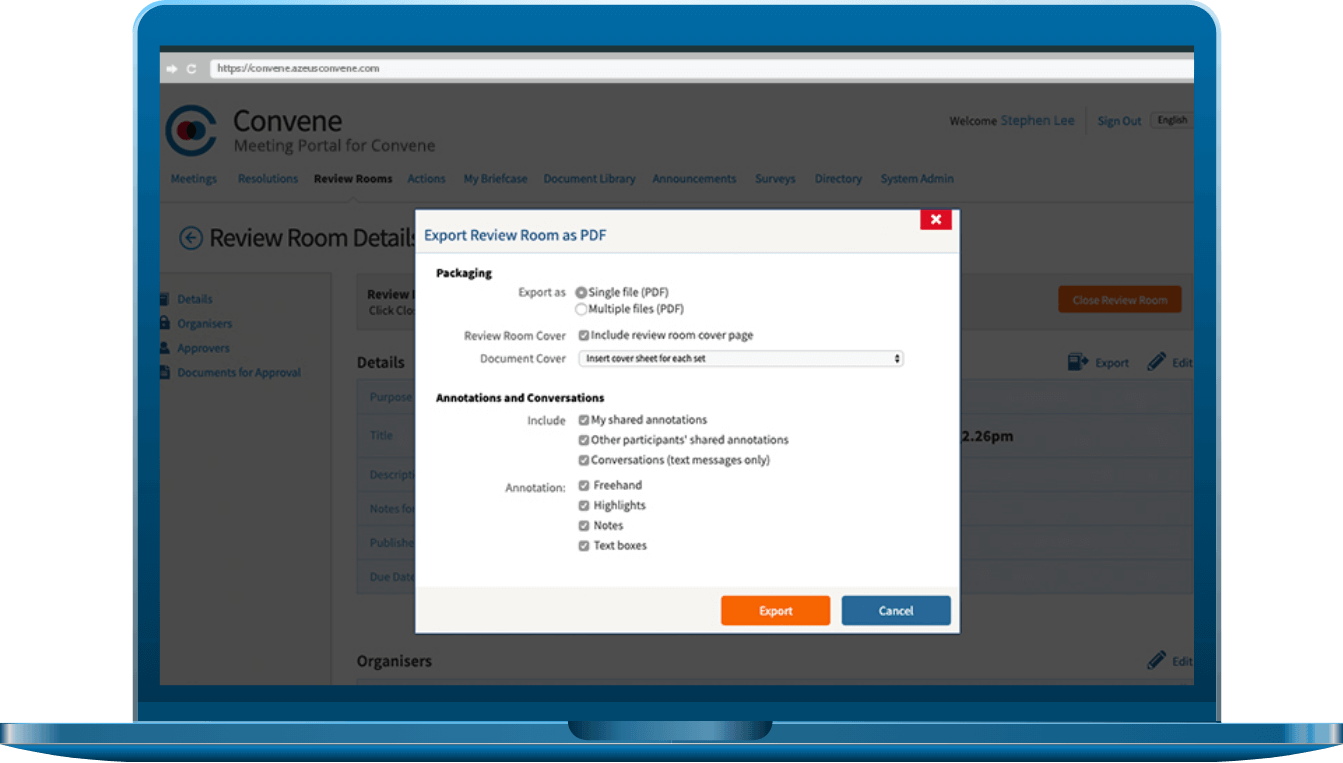 Export Draft Minutes to Editable Word Doc Export Draft Minutes to Editable Word Doc