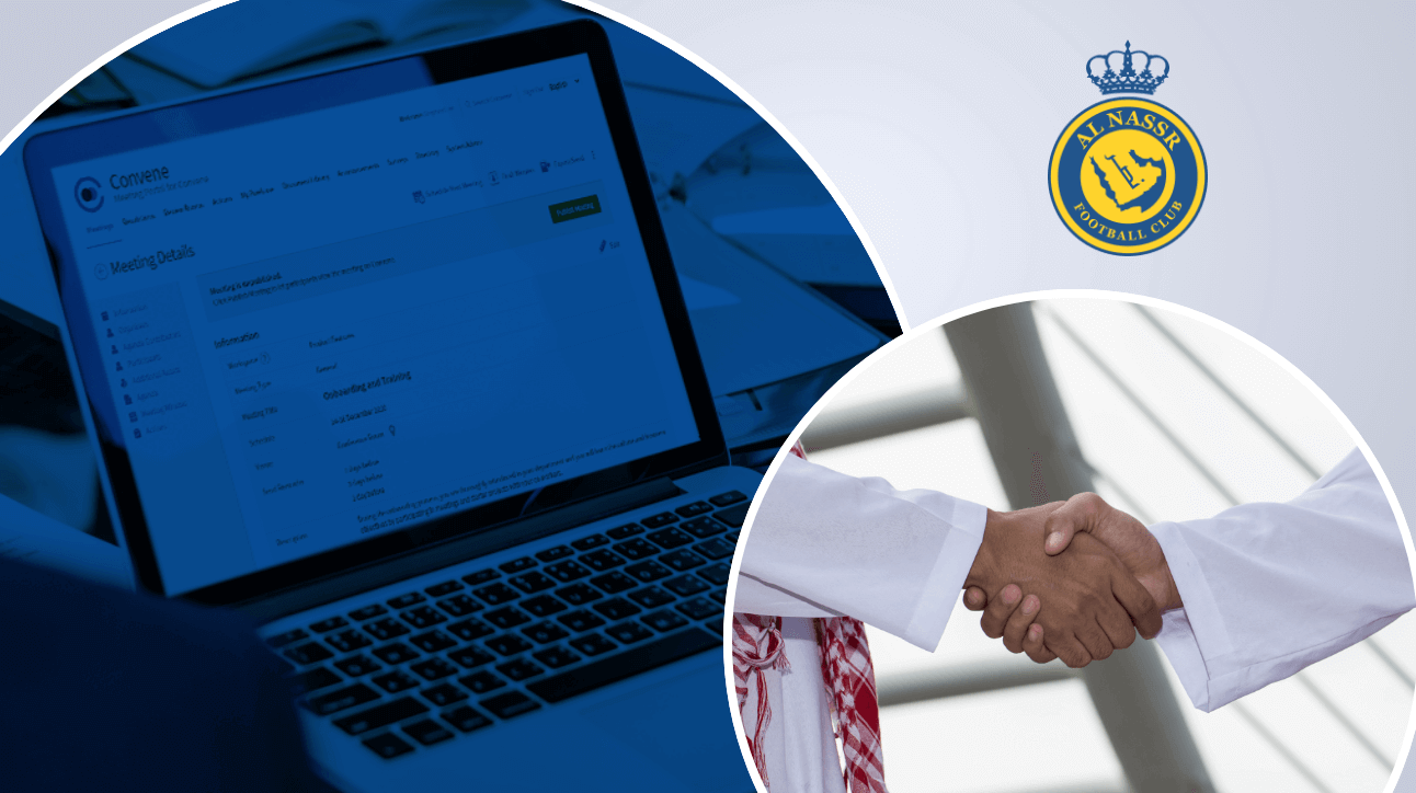 ALNassr Club Company Transitions to Paperless Board Management with Convene ALNassr Club Company Transitions to Paperless Board Management with Convene
