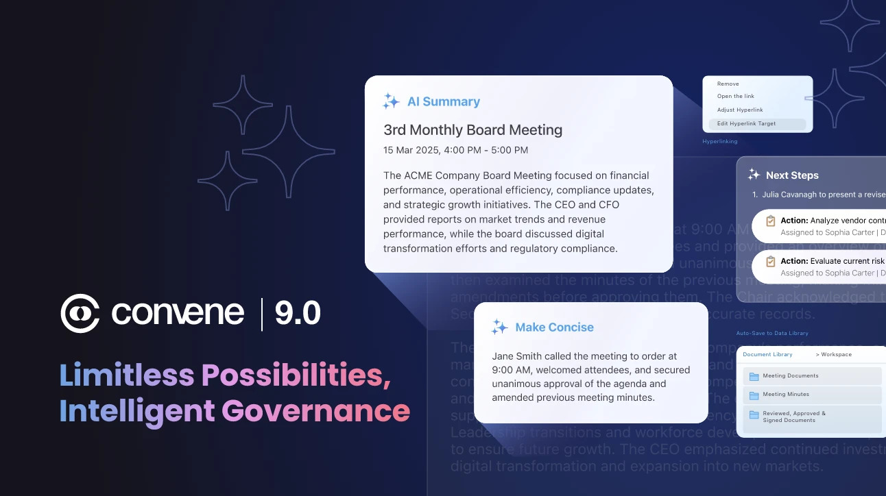 Discover Convene 9.0: Limitless Possibilities, Intelligent Governance