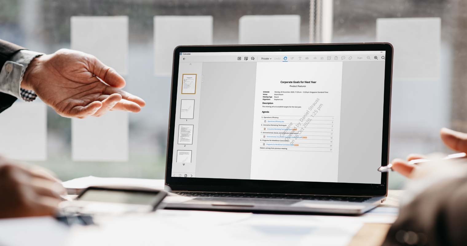 Enhance Agility and Board Effectiveness with Convene's Board Management Technology