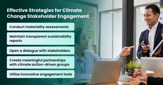Effective Strategies for Climate Change Stakeholder Engagement
