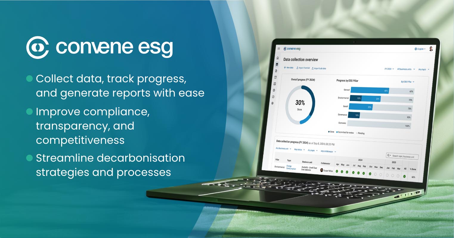 Drive Decarbonisation Forward with Convene ESG