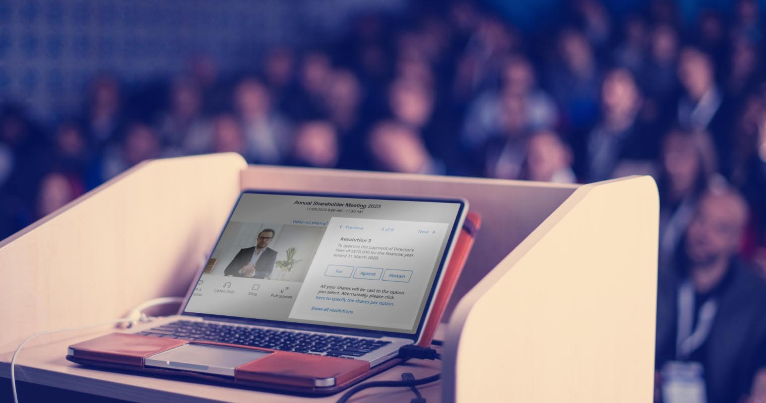 Using ConveneAGM for physical annual general meetings
