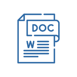MS Word draft export MS Word draft export