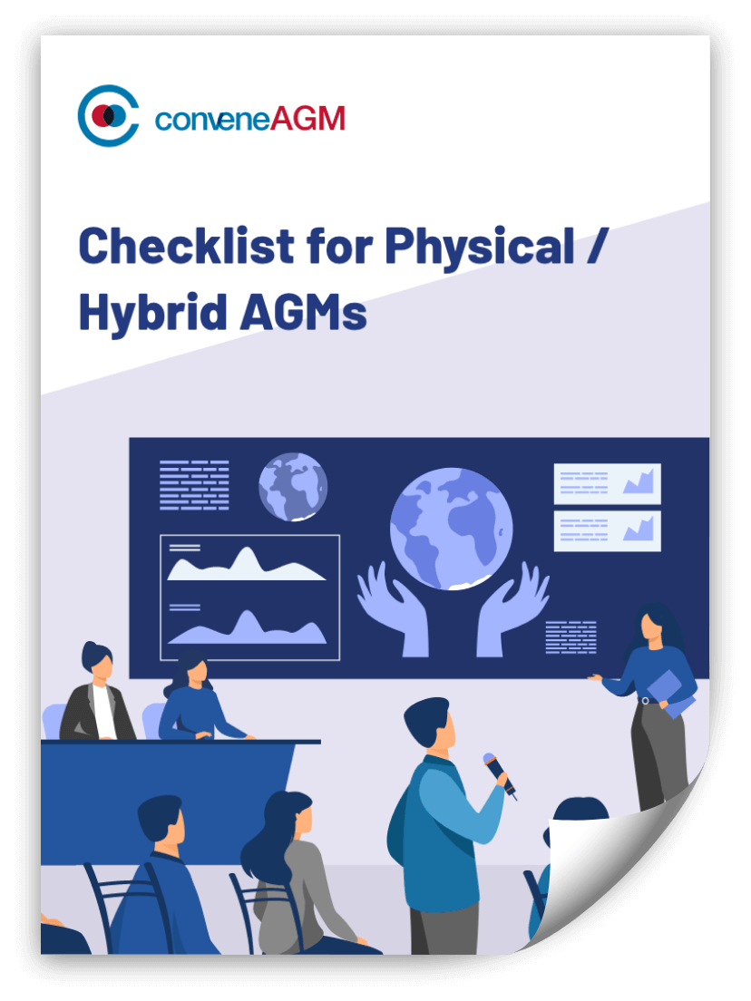 Checklist for Physical/Hybrid AGMs