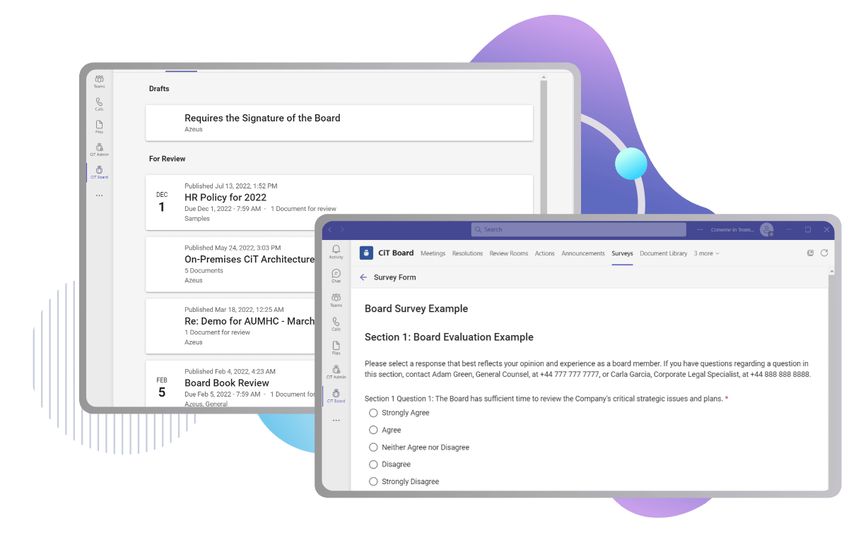 MEETING WITHOUT MEETINGS MEETING WITHOUT MEETINGS