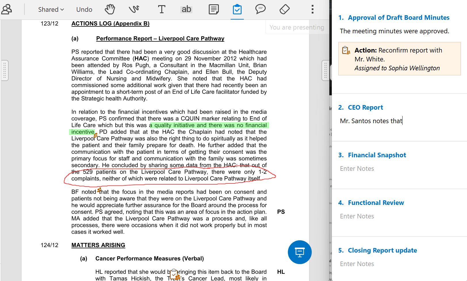 Instant Meeting Minutes Instant Meeting Minutes