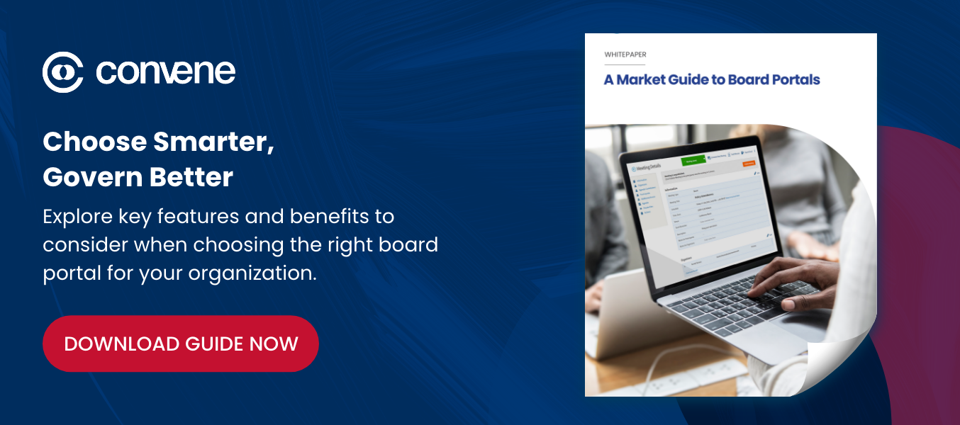 A Market Guide to Board Portals