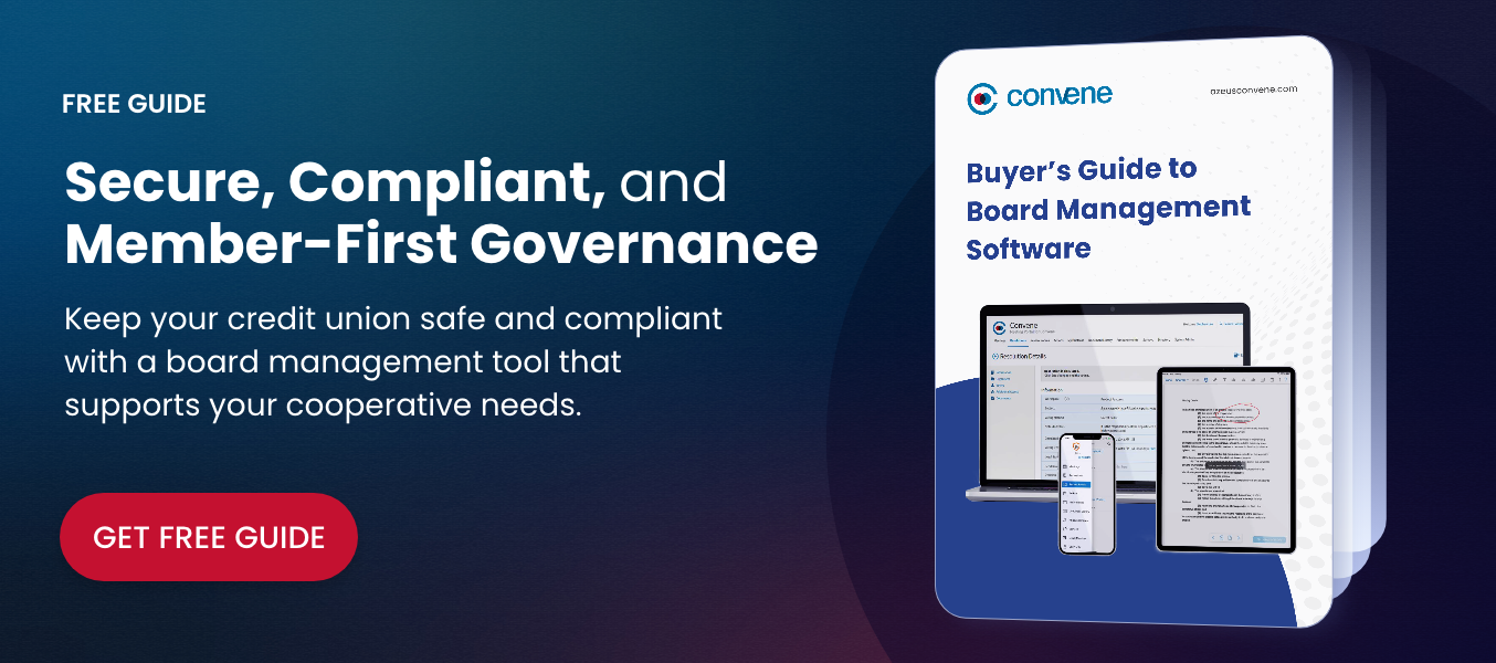 Buyer’s Guide to Board Management Software - Credit Union
