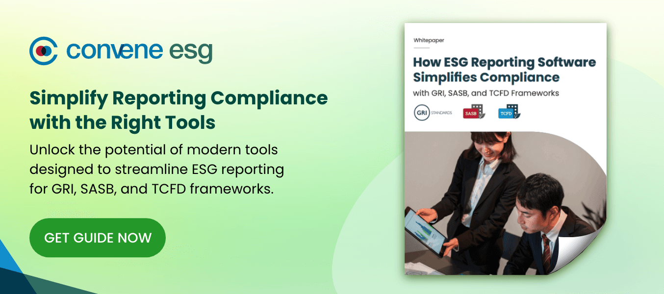 Download Guide to ESG Reporting Software for Compliance