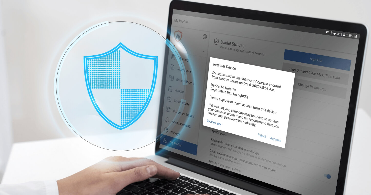 Convene Meets High Security Standards