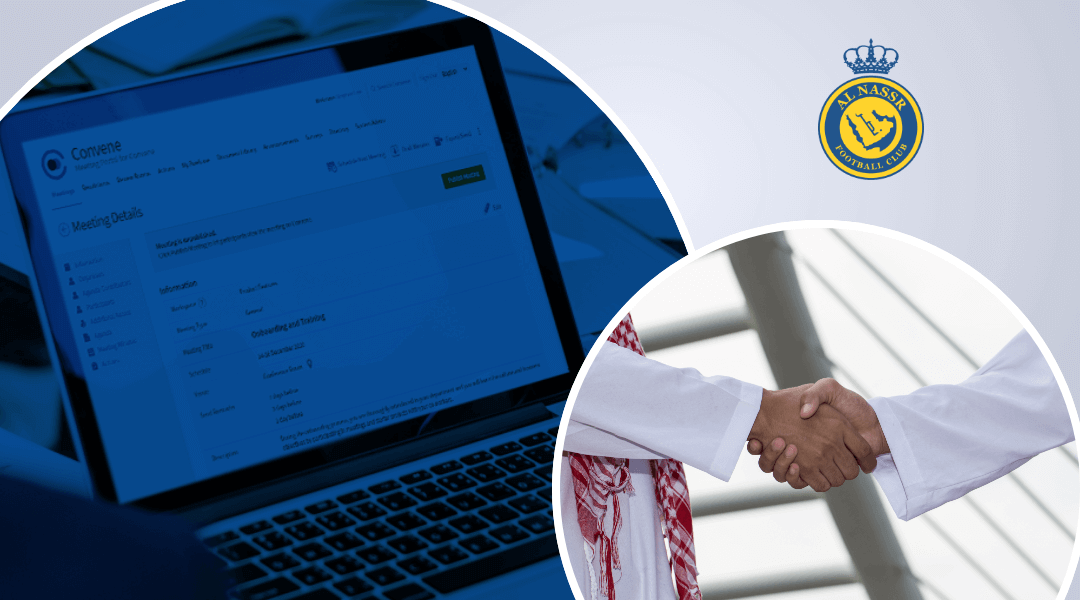 ALNassr Club Company Transitions to Paperless Board Management with Convene