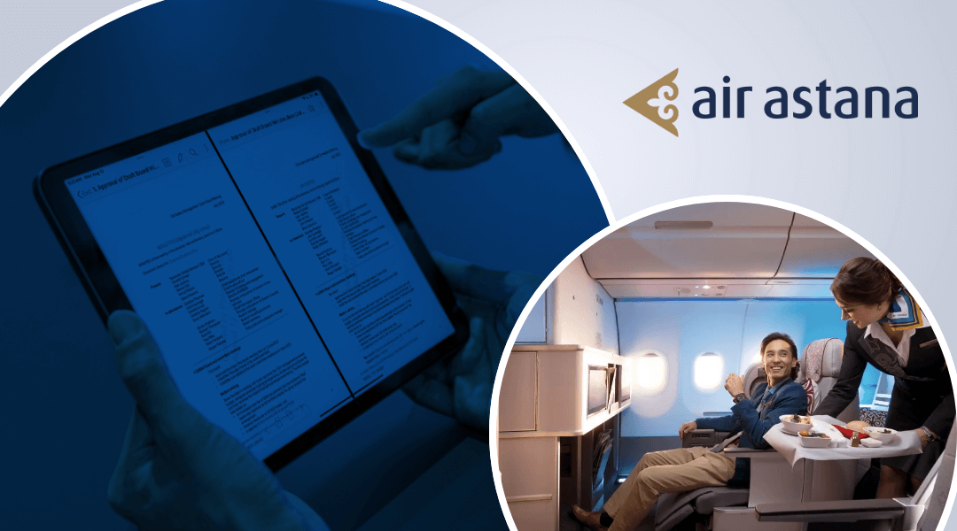 Air Astana Leverages Board Management and Multilingual Capability with Convene Air Astana Leverages Board Management and Multilingual Capability with Convene