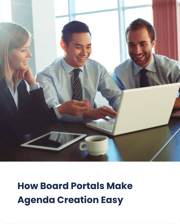 how board portal make agenda creation easy
