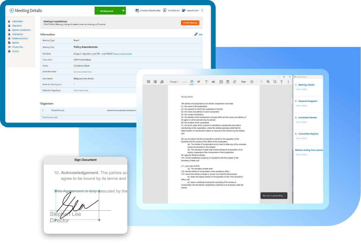 Convene fortalece a estratégia, segurança e gestão eficiente de Conselhos e Comitês. Convene fortalece a estratégia, segurança e gestão eficiente de Conselhos e Comitês.