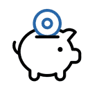 Animation that shows cost reduction