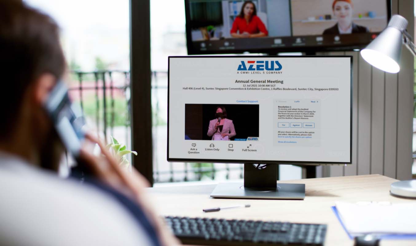 Using ConveneAGM to attend a virtual annual general meeting