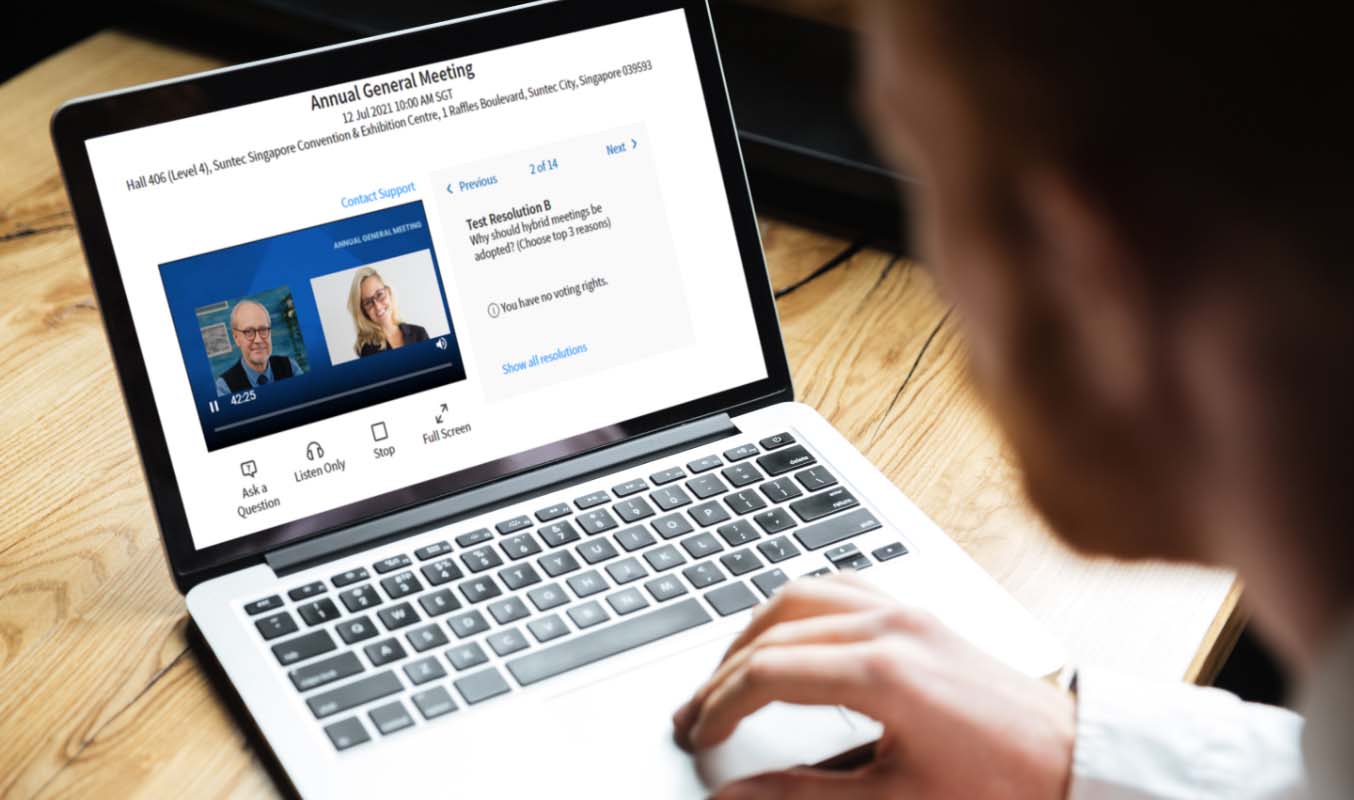 Conduct live voting in ConveneAGM for seamless , secure, and transparent voting