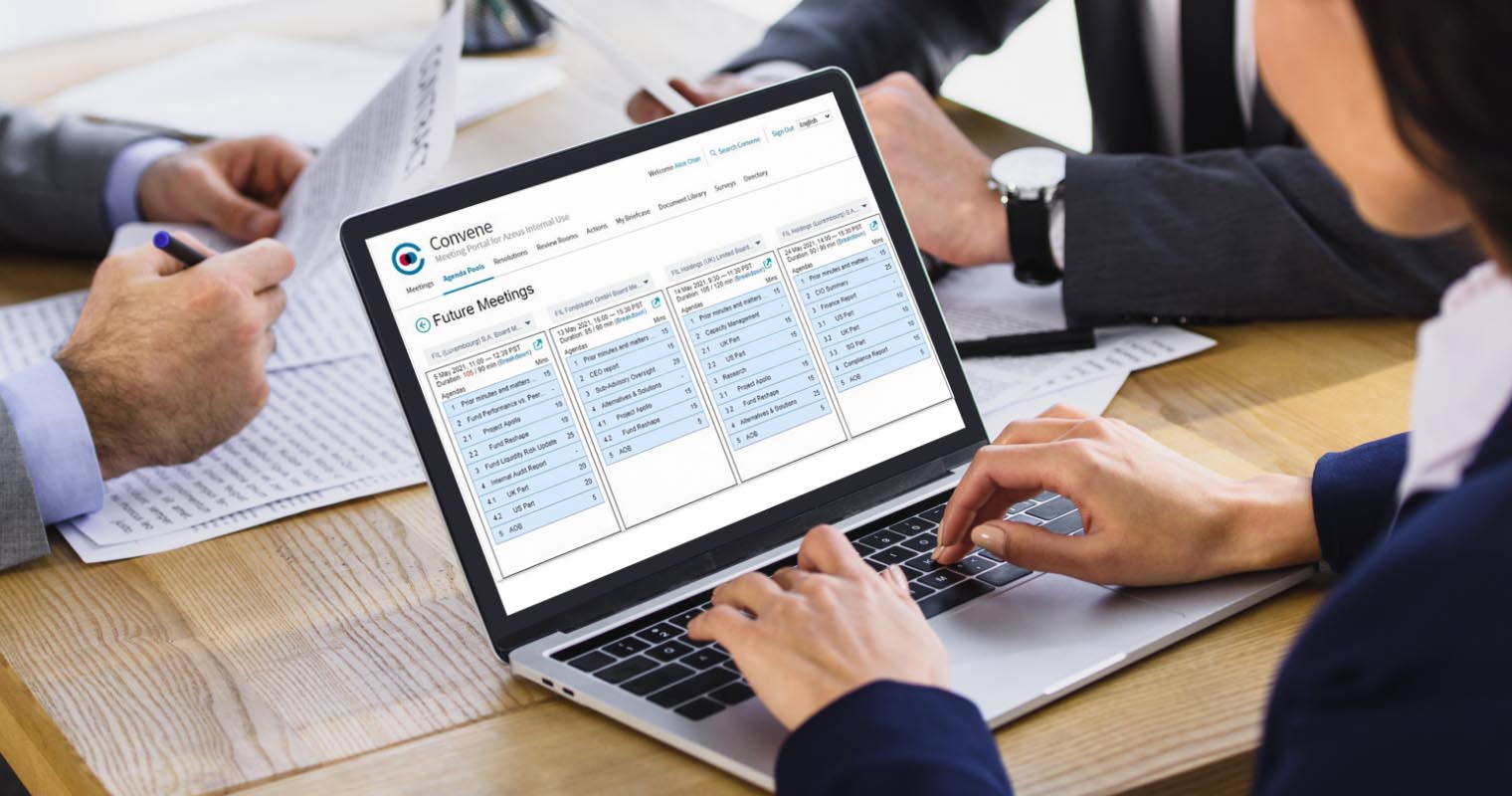 How Convene Helps Create Effective Board Meeting Agendas